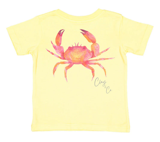 Pink Crab | Clay & Co. Tee