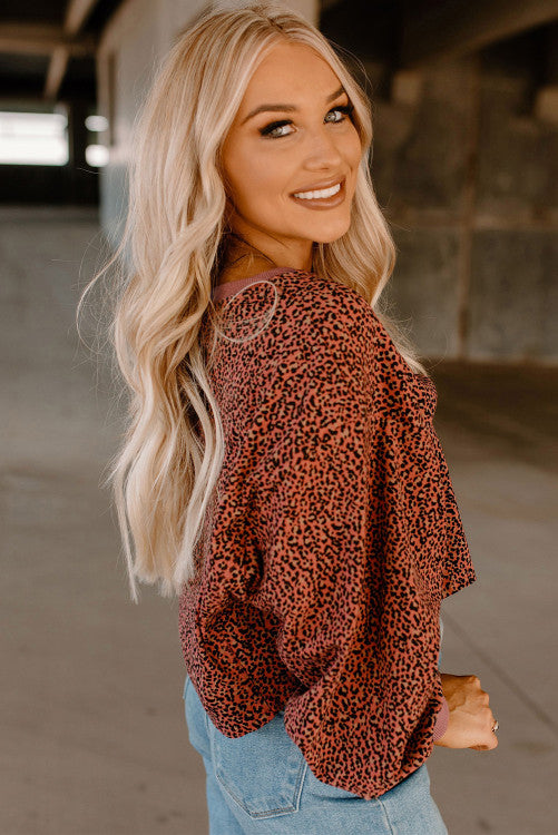 Vintage Leopard Sweater